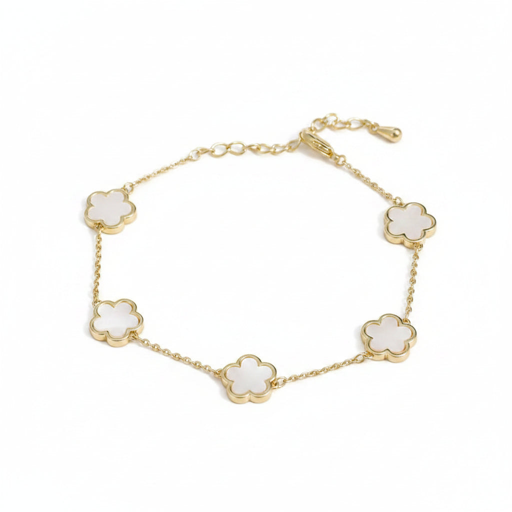Pulsera Trébol de Cinco Hojas