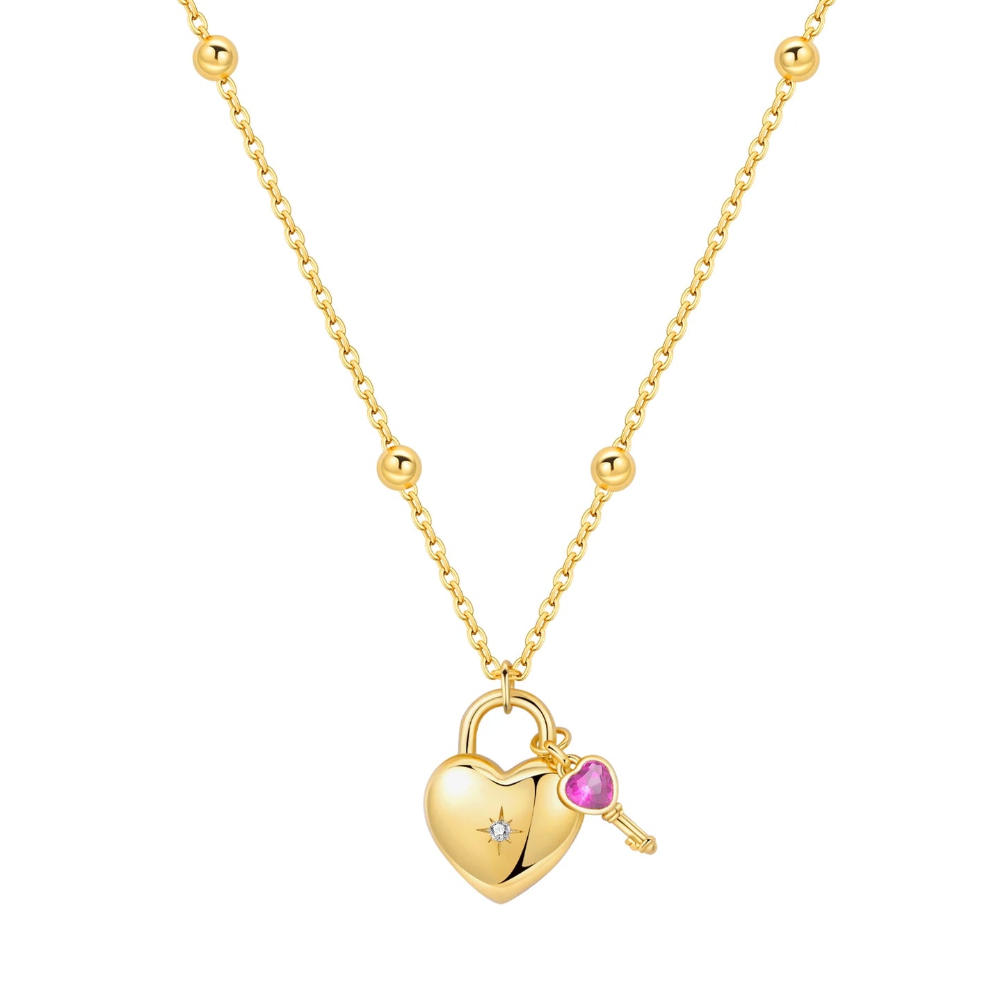 Collar Flor Circonita | Plata 925