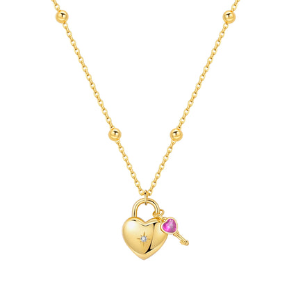 Collar Flor Circonita | Plata 925