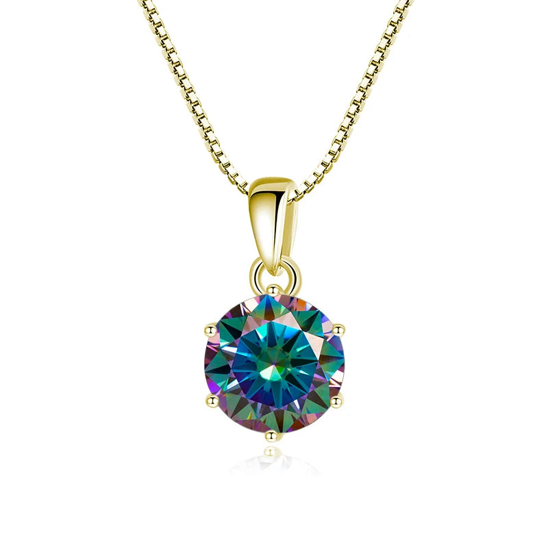 Collar Moissanita 1CT | Plata 925