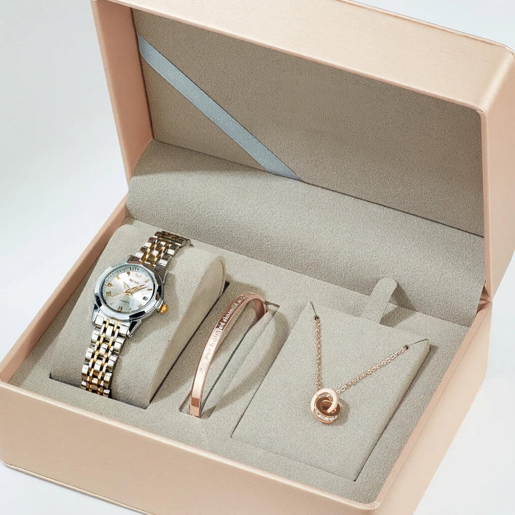 OLEVS 9931 Reloj de Diamantes con Calendario Luminoso