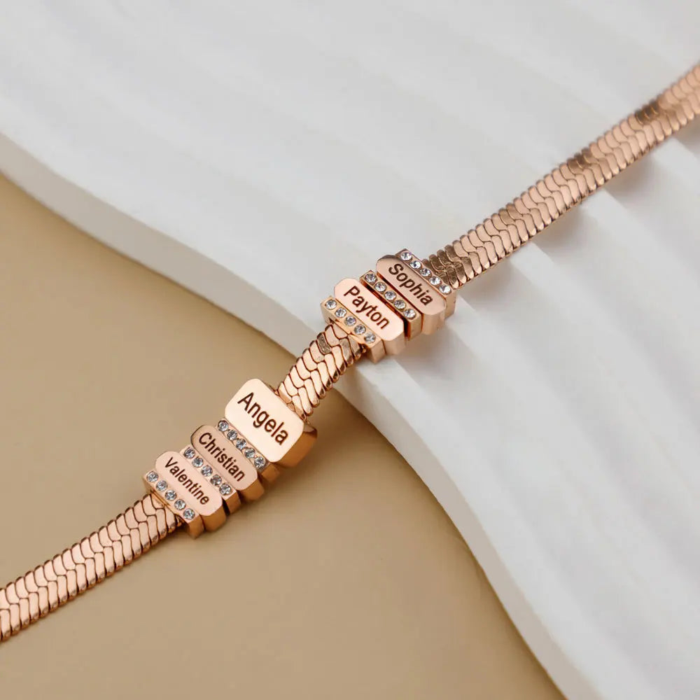 Pulsera Personalizada con Nombre | Acero