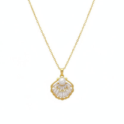 Collar Corazón Circonita | Acero