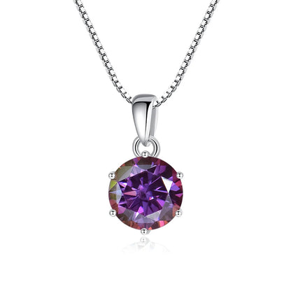 Collar Moissanita 1CT | Plata 925
