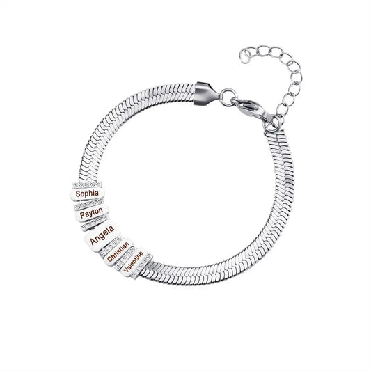 Pulsera Personalizada con Nombre | Acero