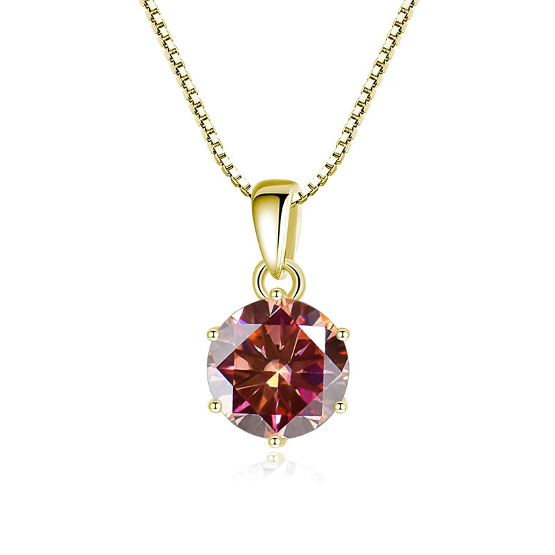 Collar Moissanita 1CT | Plata 925