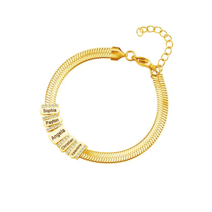 Pulsera Personalizada con Nombre | Acero