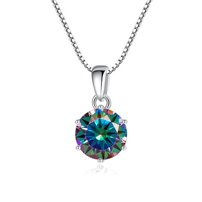Collar Moissanita 1CT | Plata 925