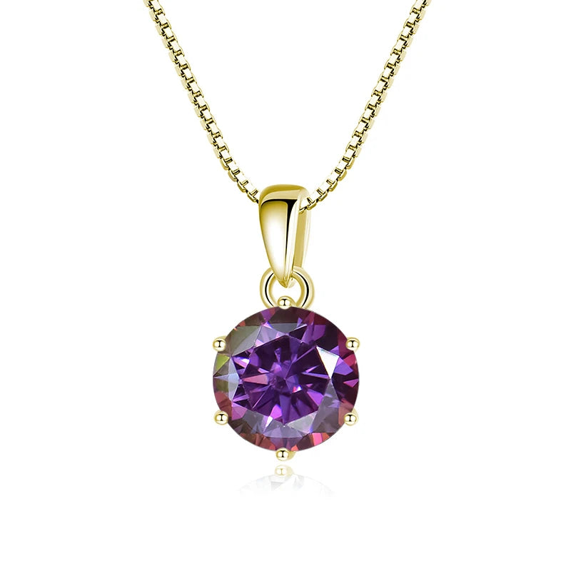 Collar Moissanita 1CT | Plata 925