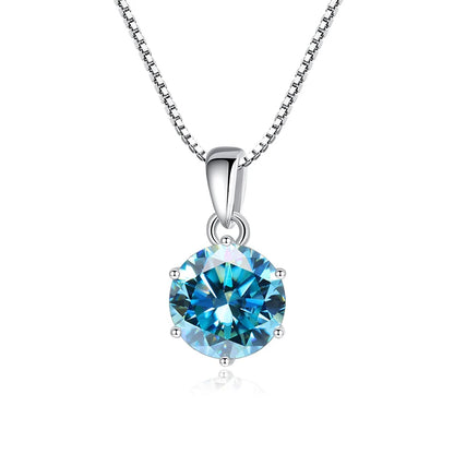 Collar Moissanita 1CT | Plata 925