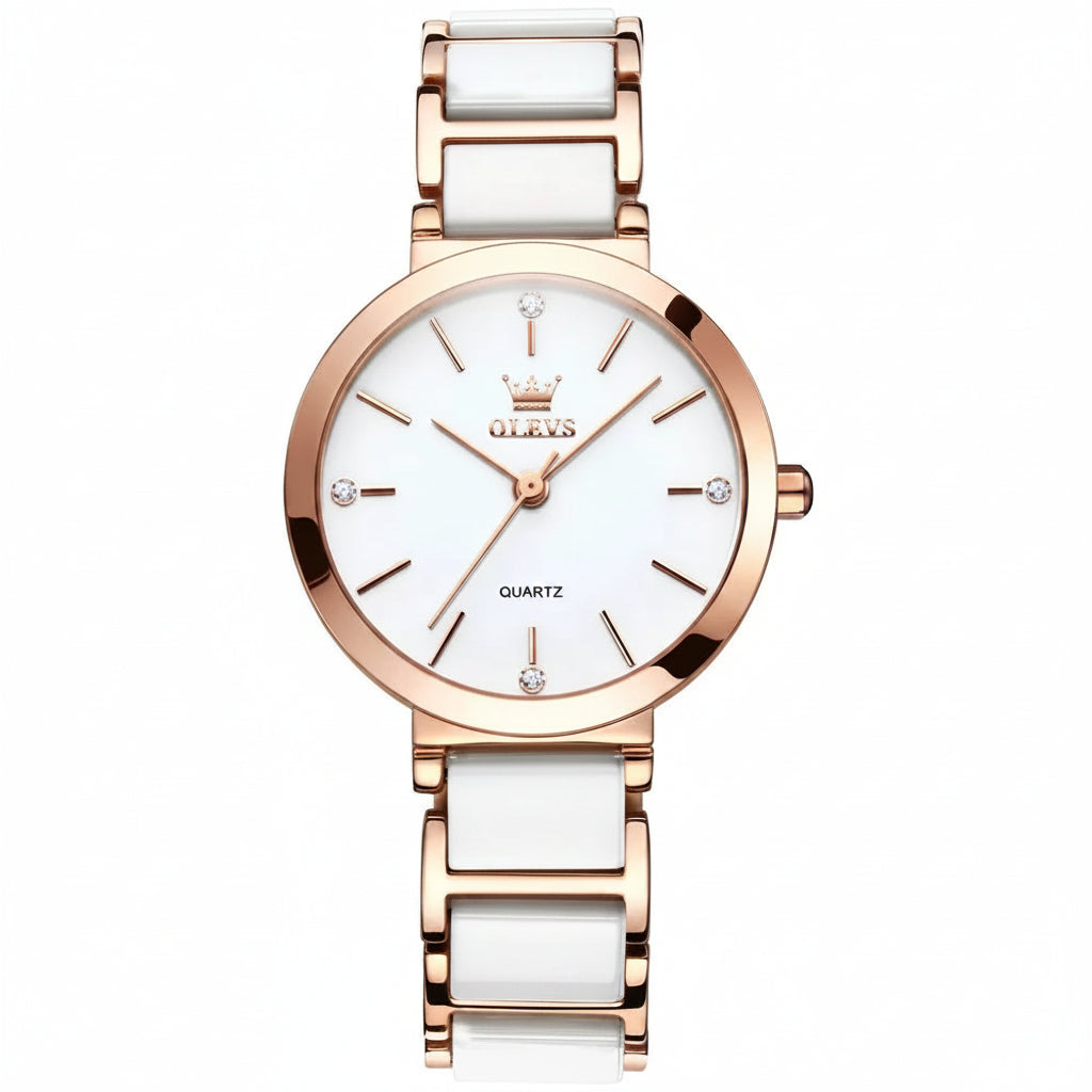Reloj OLEVS Cerámica | Cuarzo Mujer