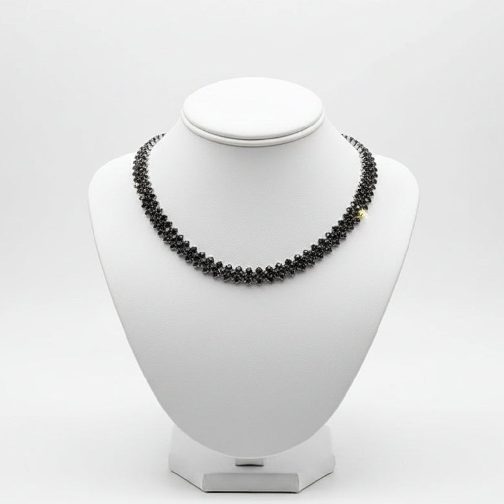 Collar Gargantilla Multicolor de Cristal