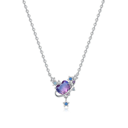 Collar Flor Circonita | Plata 925