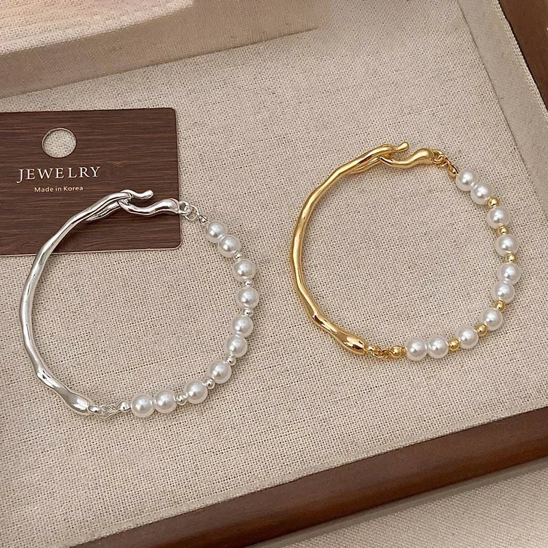 Pulsera Perla Plata 925 | Clásica
