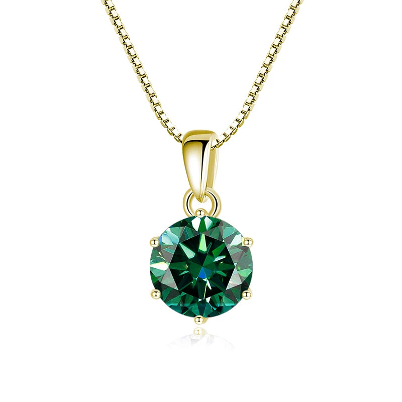 Collar Moissanita 1CT | Plata 925