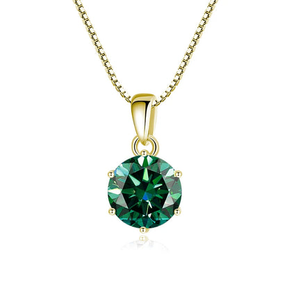 Collar Moissanita 1CT | Plata 925