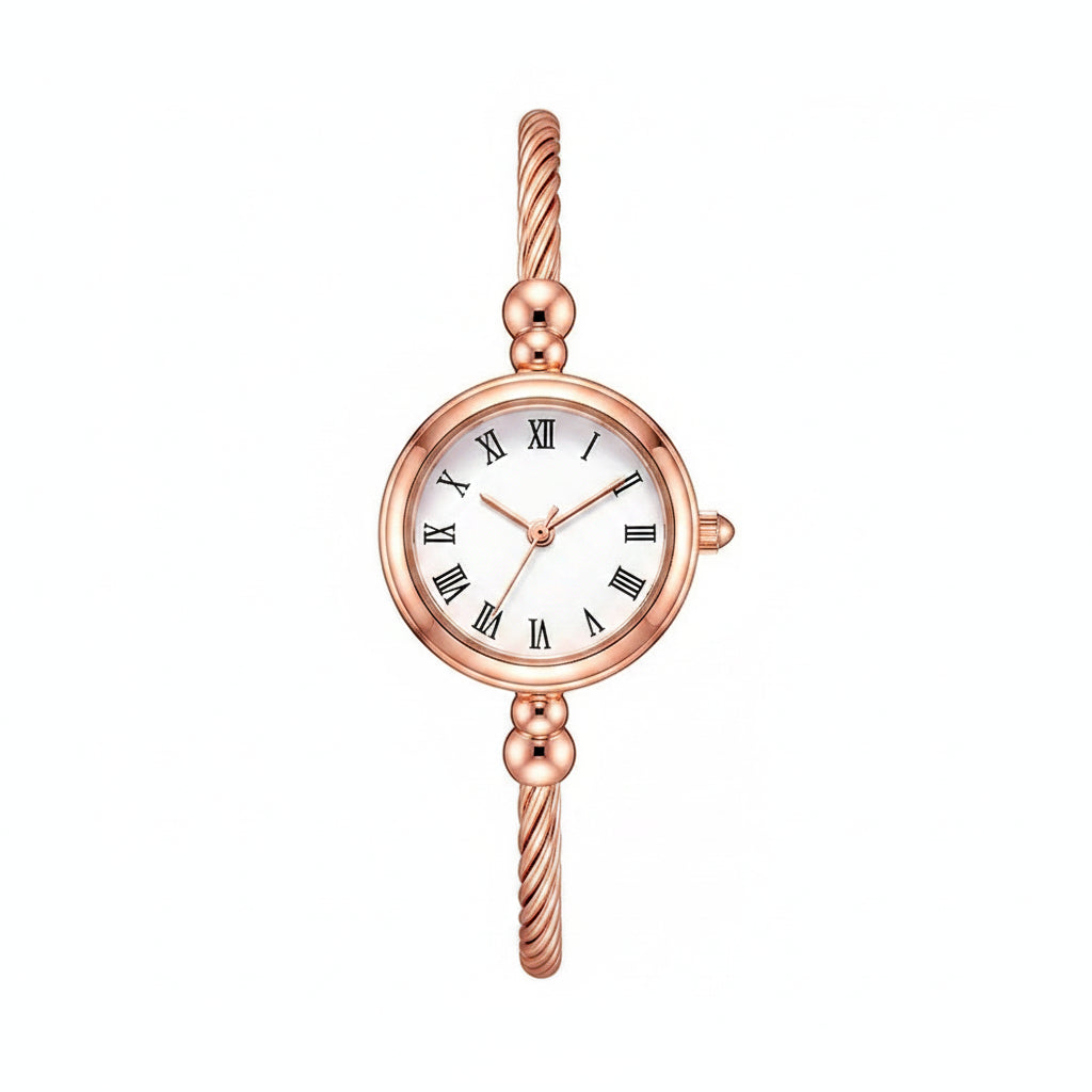 Reloj Aurelia™ | Brazalete Dorado Mujer