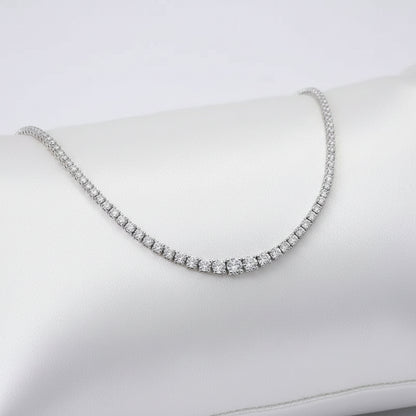 Collar Moissanita Luxe | Plata 925