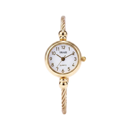 Reloj Aurelia™ | Brazalete Dorado Mujer