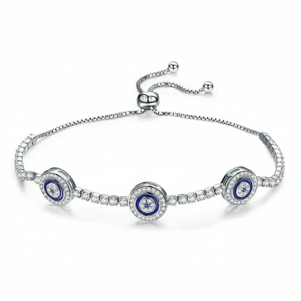 Pulsera Circón Plata 925 | Mujer