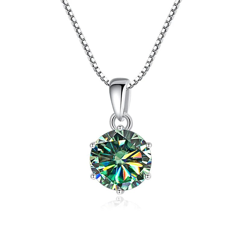 Collar Moissanita 1CT | Plata 925