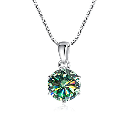 Collar Moissanita 1CT | Plata 925
