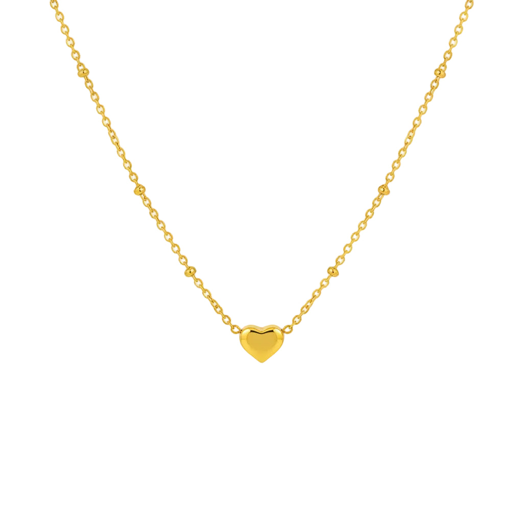 Collar Corazón Acero | Minimalista