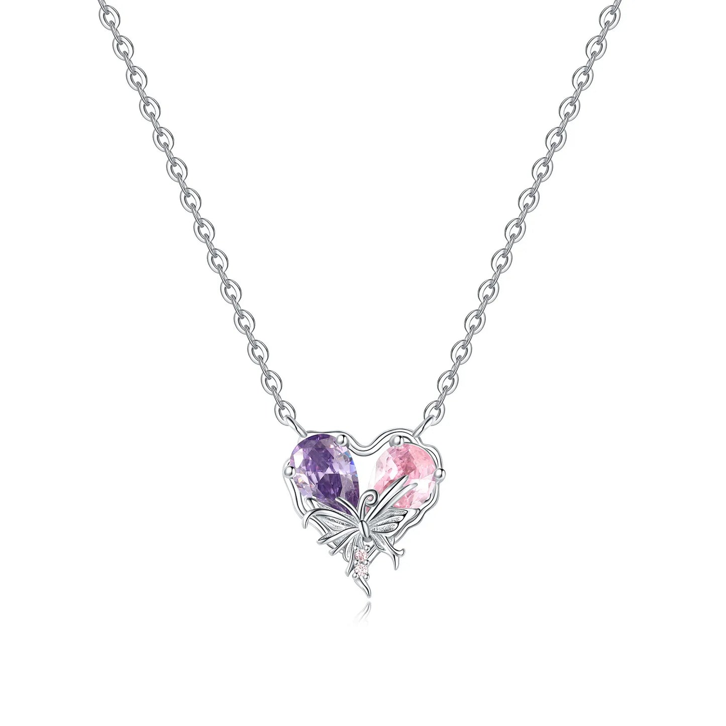 Collar Flor Circonita | Plata 925